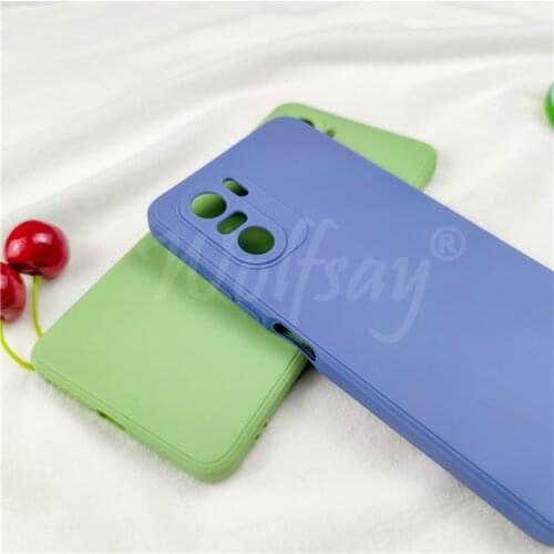 Candy Case For Xiaomi Poco F3 Case Bumper Solid Color Liquid Full Cover Case For Xiaomi Poco F3 Cover For Xiaomi Poco F3 6.67"