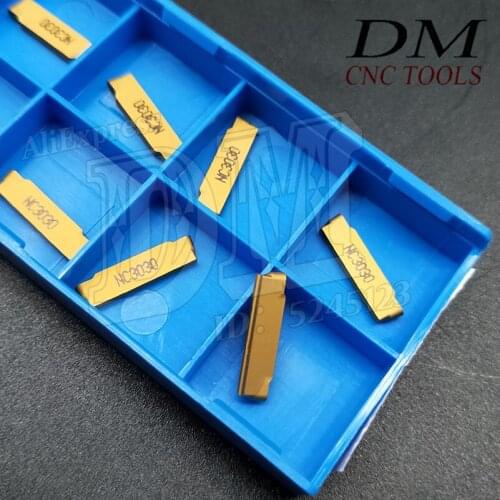 10pcs MRMN200-M NC3030 Double-end Cutting Inserts Indexable Carbide Inserts 2mm Cut Off Holder Blade Machining Steel Parts