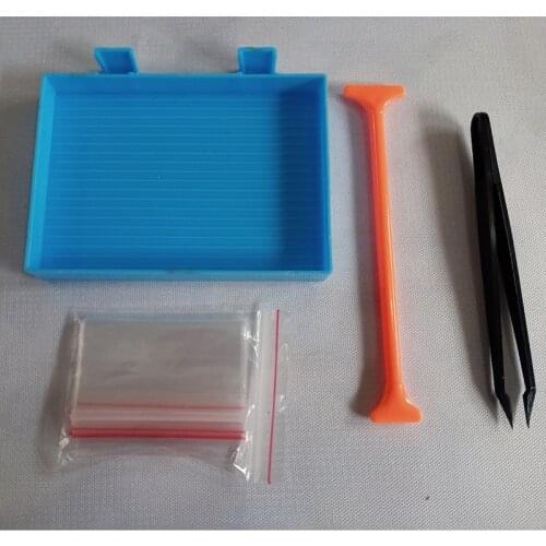 DIY Diamond Painting Accessories 5D Diamond Painting Cross Stitch Embroidery Pen Tools Set Mosaic Pen Kit Tweezers