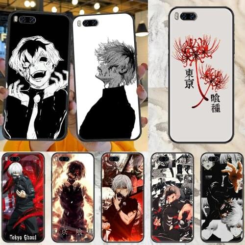 Tokyo Ghoul Anime Phone case For Xiaomi Mi Max Note 3 A2 A3 8 9 9T 10 Lite Pro Ultra black tpu Etui 3D shell pretty cell cover