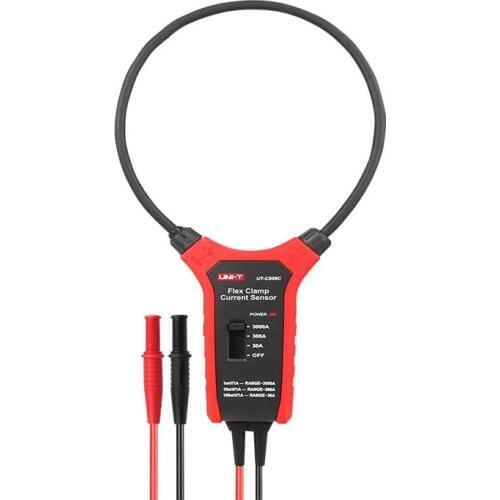 UNI-T UT-CS09A / UT-CS09C Flex Clamp Sensor, 3000A AC Clamp Meter, Oscilloscope / Multimeter Current Probe