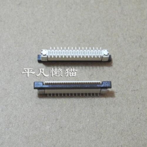 FPC 30 pin 0.5MM pitch vertical anti-foot socket notebook boot keyboard touch pad