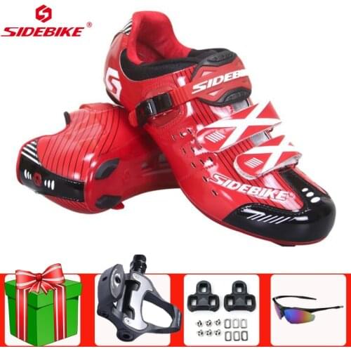 SIDEBIKE Road Cycling Shoes Add Pedal Set Self-Locking Sneakers Men Sneakers Women Professional Sapatilha Ciclismo Equipment