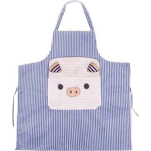 Plain microfiber fabric apron and kitchen oil-proof pinafore save-all apron