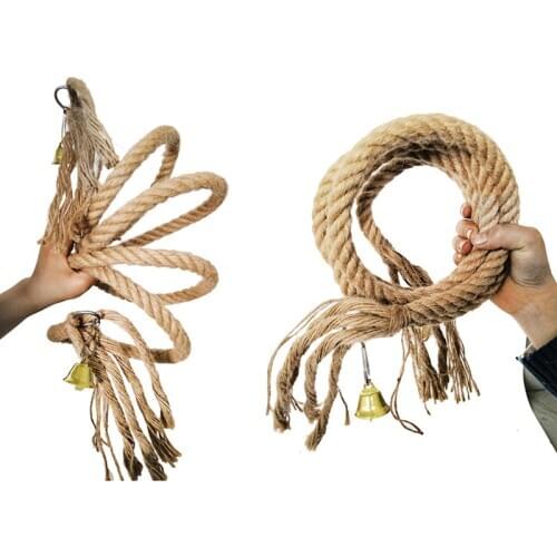 Pet Bird Parrot Cockatiel Stand Frame Parakeet Rope Ladder Climbing Hammock Bird Toys Parrot Toys