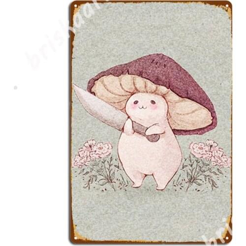 Let Me See What You Have Little Mushroom (No Text) Metal Signs Wall pub Vintage Cinema Poster Tin sign Posters