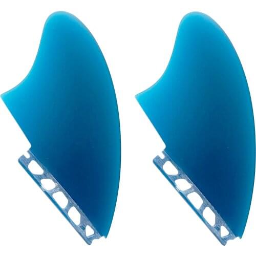 Hand Made Fiberglass Fins Twin Keel Future Fins For Surfing