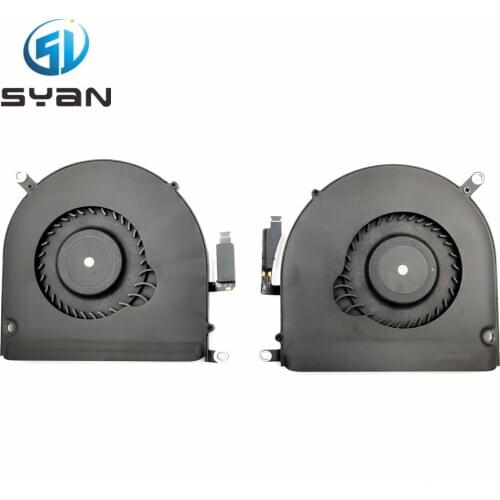 Laptop A1398 Right and Left Side CPU Cooler Cooling Fan for MacBook Pro Retina 15" A1398 Mid 2012 Early 2013 Year 923-0091