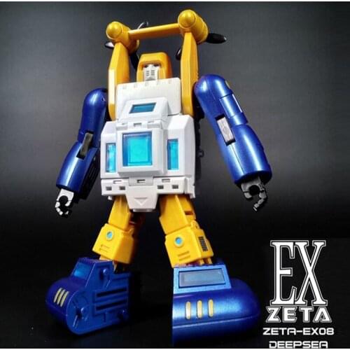 ZETA-EX08 ZETA EX08 Deepsea Action Figure In Stock NEW Transformation Toy