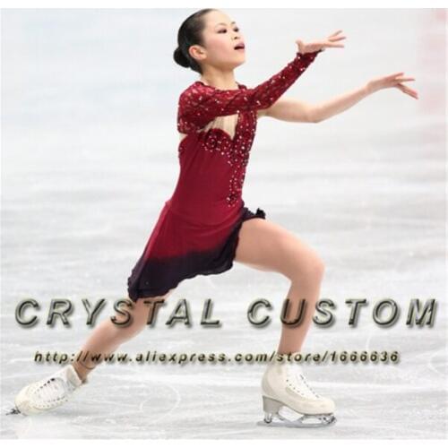 Womens Figure Skating Dresses Fashion New Brand Ice Figure Skating Dresses Competition For Adult DR3502