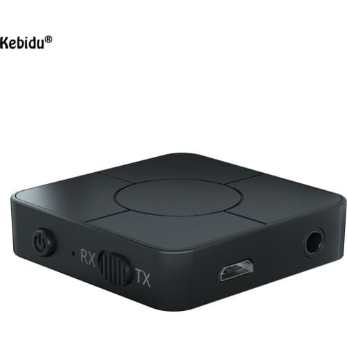 Bluetooth 5.0 Audio Receiver Transmitter AUX RCA 3.5MM USB Music Stereo Wireless Adapters Dongle For Car TV PC Speaker Handsfree