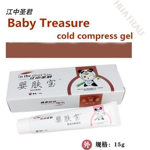 Household Cold compress gel children baby Child Newborn skin treasure Skin Itch Eczema cream mosquito Bite Relieve itching 15g