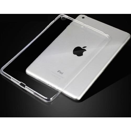For iPad Pro 11 2021 Case TPU Silicon Transparent Slim Cover for iPad Air 2 Air 1 Pro 10.5 Mini 2 3 4 Coque Capa Funda