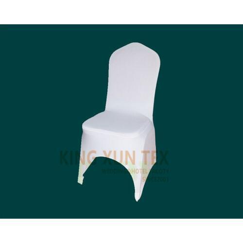 Cheap WhiteSpandex Chair Cover Lycra Cover For Chair Dining Chair Cover Wedding Banquet Party Christmas Decoration
