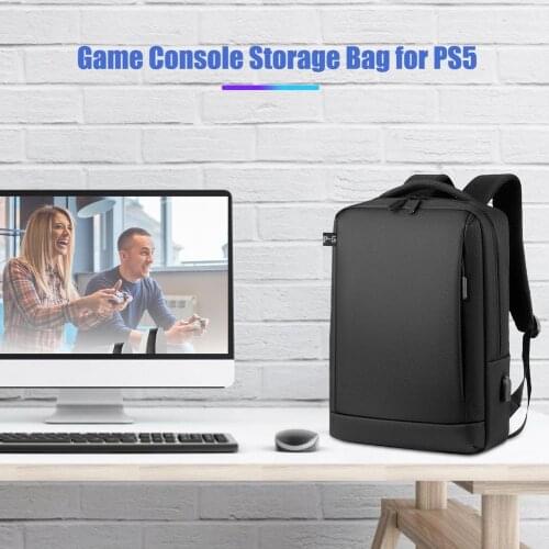 Travel Carrying Case Portable Storage Bag Backpack For PS5 Carrying Case Protective Bag Cover Host Gamepad Accessories