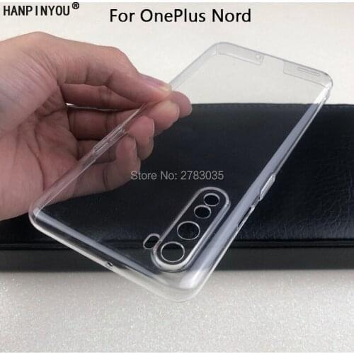 For OnePlus Nord 8 NORD 5G Z 6.44" Glossy Snap Phone Case Crystal Invisible Hard PC Full Cover Clear Camera Protect Back Shell