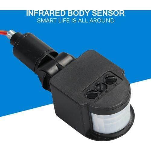 Hot Outdoor Infrared PIR Motion Sensor Detector 110-220V Wall Light Switch 180 Degree Energy-Saving Lighting Switch