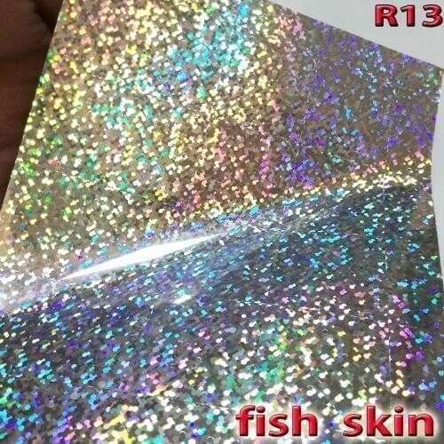 Beautiful fish clothes lure accessories lure stickers size:10cm*15cm papers:10pcs/lot model:R13