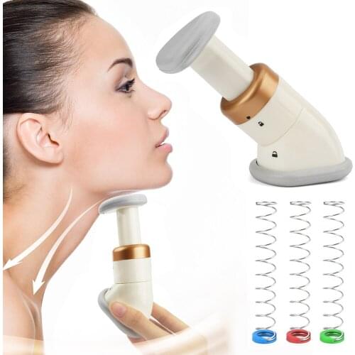 Mini Neckline Slimmer Jaw Exerciser Chin Massager Slim Double Chin Remover Face Skin Neck Massager Body Shaper Health Care Tool