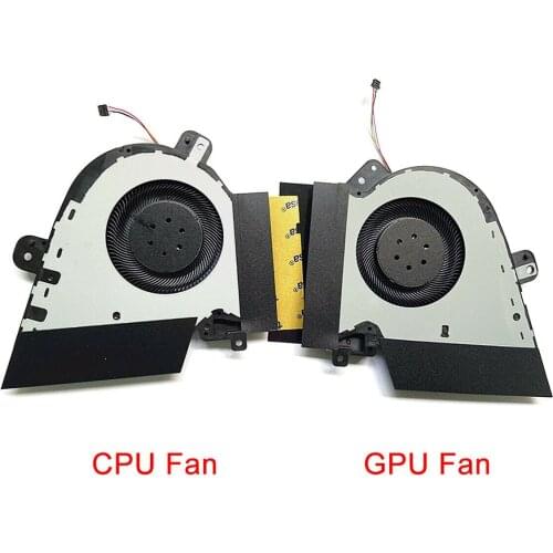 New CPU & GPU Cooling Fan 12V Set For ASUS ROG Zephyrus S GX502 GX502GW GX502LWS