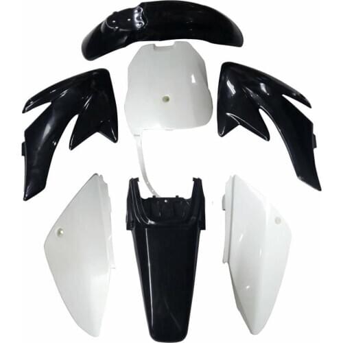 White Black Plastic Fairing Fender for Honda CRF70 CRF70F Coolster 70cc 90cc 125cc Pit Dirt Bike