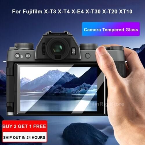 Fuji XE4 XT4 XT3 Camera Original 9H Camera Tempered Glass LCD Screen Protector for Fujifilm X-T3 X-T4 X-E4 X-T30 X-T20 XT10