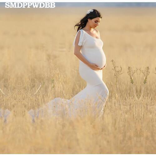 Maternity photography props maternity gown mermaid dress maternity photo shoot maxi dress pregnancy women long dress sleeveless