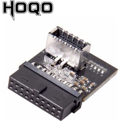USB 3.1 Front Panel Socket to USB 3.0 20Pin Header Male Extension Adapter for Motherboard PC