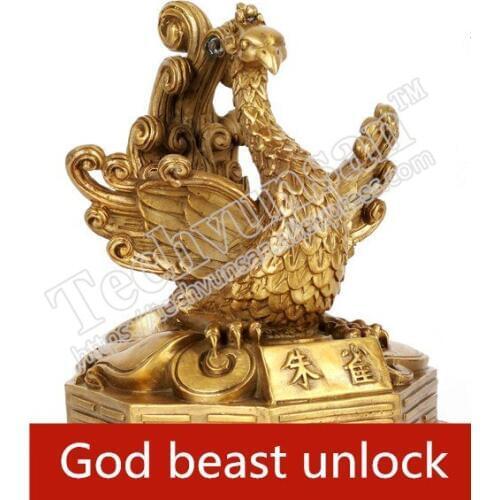 Real life room escape room props organ The homing of Chinese beasts Lost Tomb Animal creative Mythical Animals unlock