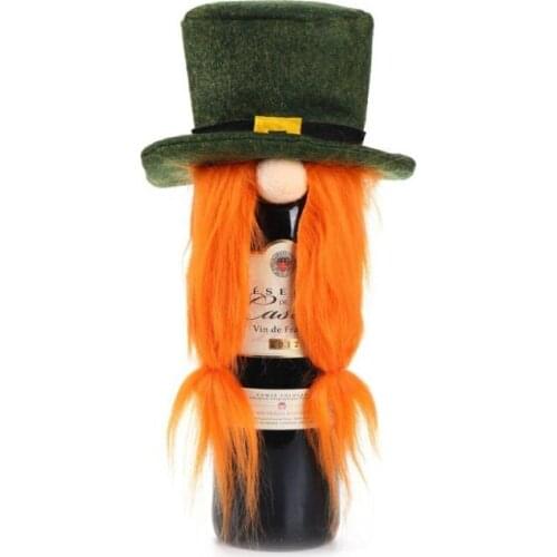 Christmas Wine Bottle Covers Bag Holiday Santa Claus Champagne Bottle Cover Merry Christmas Table Decorations For Home