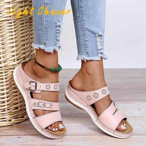Platform Sandals Women 2021 New Summer Chunky High Heels Female Wedges Shoes For Women Beach Shoes Fish Toe Sandalia Feminina