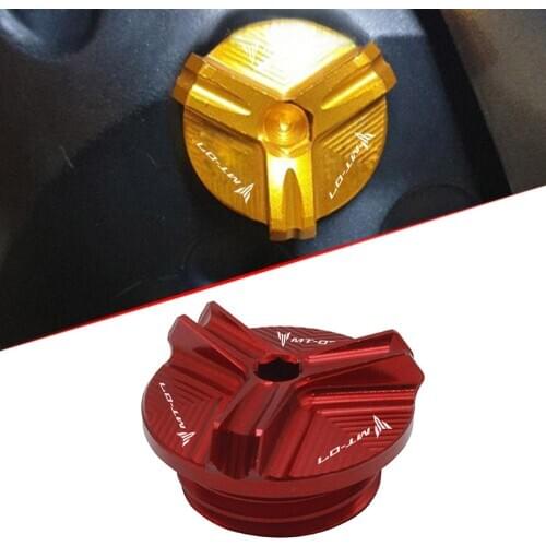 SEMSPEED Motorcycle MT-07 logo CNC Oil Filler Cap Plug For Yamaha MT07 Tracer FZ07 2014 2015 2016 2017 2018 2019 2020 5 Colors