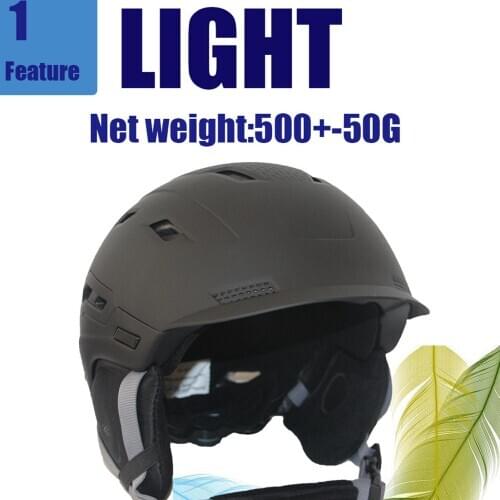 Ski Helmet Integrally-Molded Professional Adult Snowboard Helmet Men Women Skating/Skateboard Winter Sports Helmets
