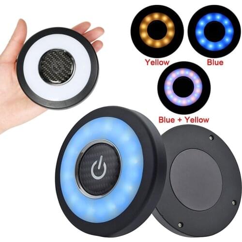 Rechargeable USB Car Interior Led Reading Lamps Trunk Cargo Area Light Multi-Function Stick on Anywhere Push Night Light for Car