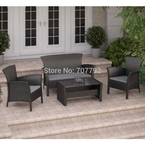 Modern design outdoor furniture rattan living room furniture sofa