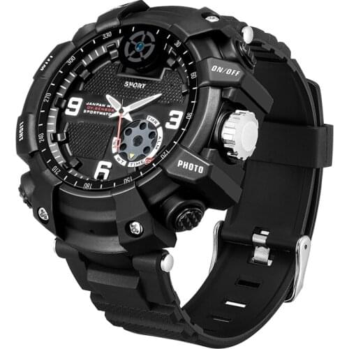 Smart Sports Watch Waterproof Led Lighting Watch WIFI Camera IR Night Vision 2K HD H.264 Action Ourdoor Watch Recorder