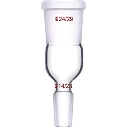 Glass Enlarging Adapter From Cone 14/23 To Socket 24/29,Laboratory Glassware