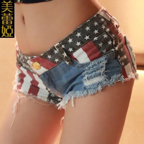 Women Hot Ladies Denim Ripped Jeans Shorts High Waist Hole Mini Short Pants Jeans Boody Plus Size Hollow Out Spodenki Damskie
