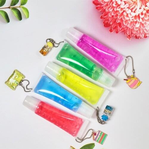 10 Colors Keychain Fruit Lip Gloss Wholesale Moisturizer Custom Lip Gloss Tubes With Logo Private Label Nutritious Lip Glaze