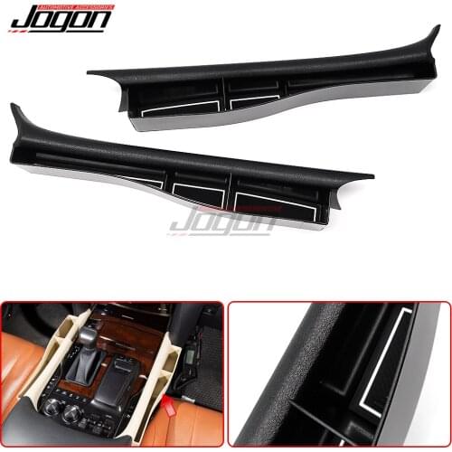 Car Console Gear Seat Crevice Box Storage Water Cup Holder Organizer Auto Gap Cover For Lexus LX570 2016 2017 2018 2019 2020