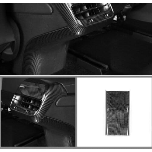 Car Anti-kick Pads Rear Anti-Dirty Board Protection Interior Door Sticker Trims For Tesla Model 3/Y 2017-2021