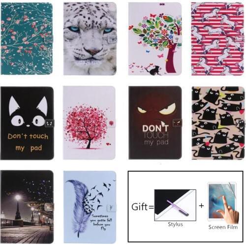 For Galaxy Tab 4 7.0'' T230 Case Cover Flip PU Leather Back Case For Samsung Galaxy Tab4 7.0 T230 T231 T235 SM-T230 SM-T231