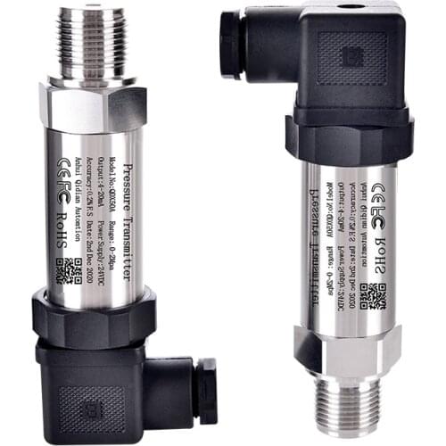 -0.1-0-100Mpa pressure range measurment 4-20ma output for Water Tank oil gas pressure transmitter NPT 1/4 thread