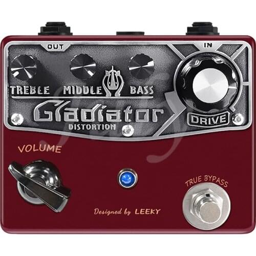 LILT dynamic red distortion effect, guitar pedal effect, advanced manual customization effect, re-enactment of Bjfe