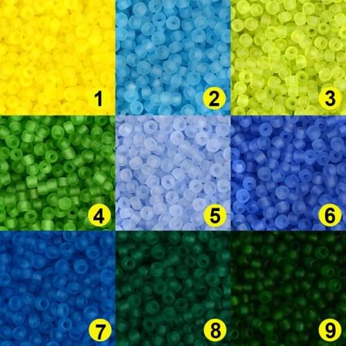 2MM Matte Transparent Czech Glass Beads for Jewelry Making Charms Kralen Seedbeads Spacer Beads Bracelets DIY Craft