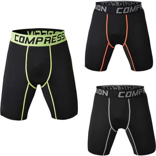 Men Compression Shorts Pants Fitness Running Sports Gym Pouch Camouflage Short Underwear Board Short Pants Beach Pants