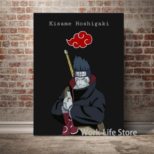 Kisame Akatsuki Anime Home Decor Canvas Painting Wall Pictures Living Room Decoration Art Posters Prints