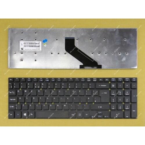 New UK English Keyboard For ACER Aspire V3-551 V3-551G V3-571 V3-571G V3-731 V3-731G V3-771 V3-771G Laptop Black WIN8