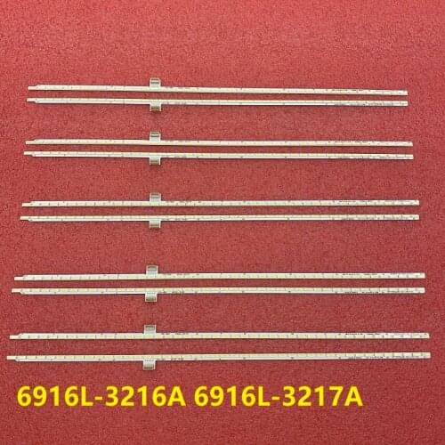 5set=10pcs LED backlight for Dell U3219Q LM315WR1 SSB2 6916L-3216A 6916L-3217A 315A46 R L