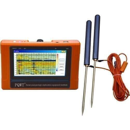 PQWT-TC300 Portable Multi-function Full Automatic Mapping with one button Underground Water Detector, 300M
